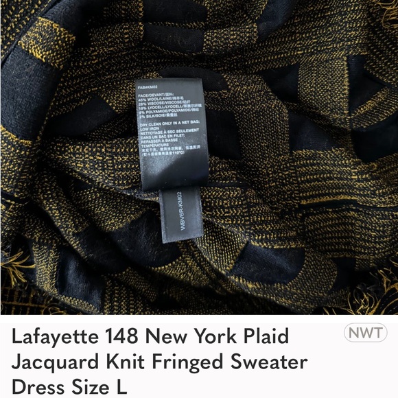 Lafayette 148 New York sweater dress - Picture 4 of 7